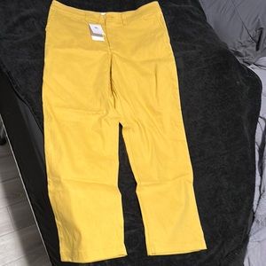 Nike SB yellow chinos 36 x 32